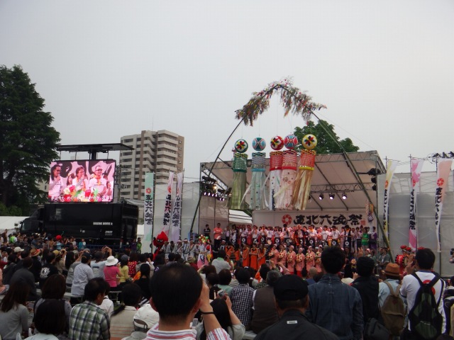 【イベント対応】東北六魂祭 携帯電話 車載型基地局の設営/運用