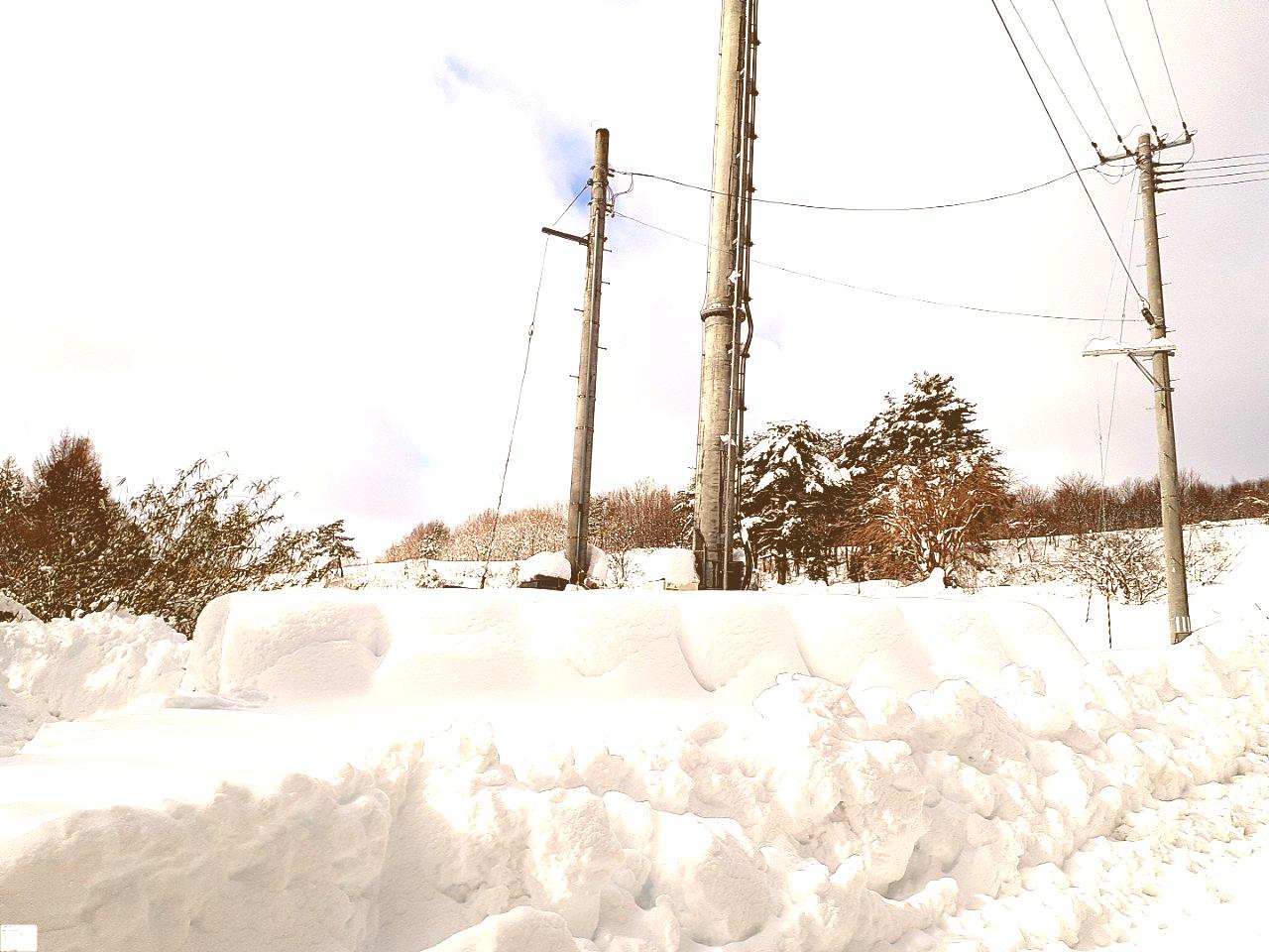 【災害対応】岩手天候不良(大雪) 携帯基地局の復旧作業